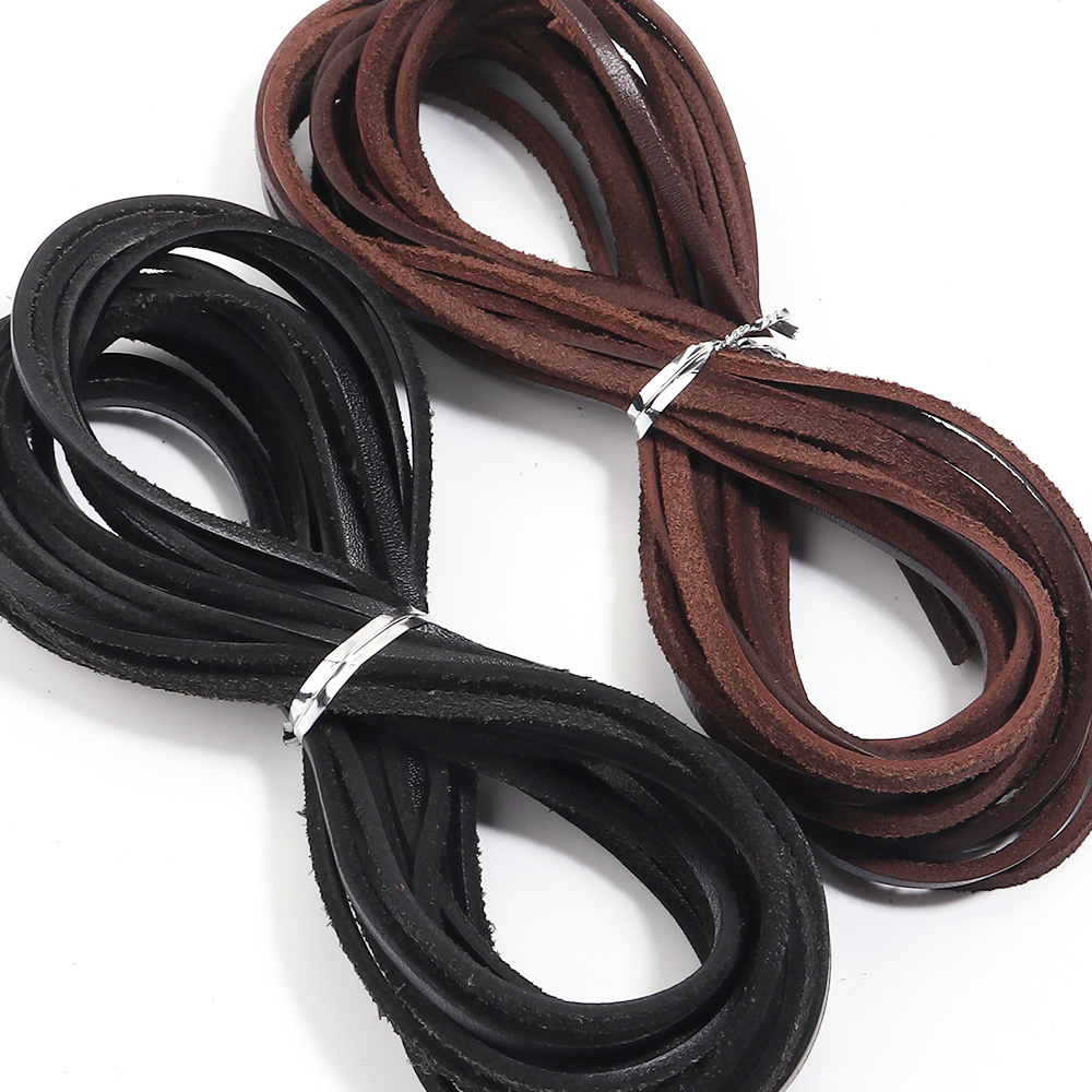 Vintage Jewelry Collection - 5yards 3mm Genuine Cow Leather Cord