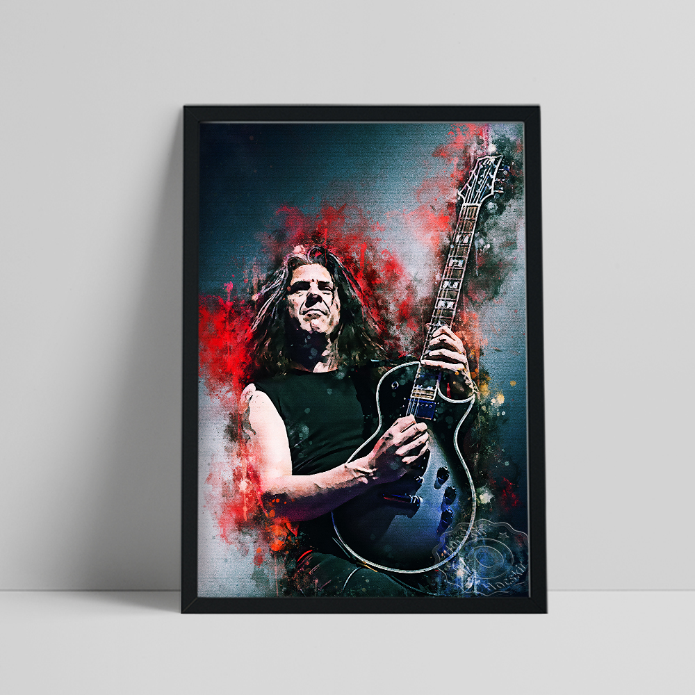 Vintage Collectible Posters - Alex Skolnick Fans Collect Poster, Guitarist