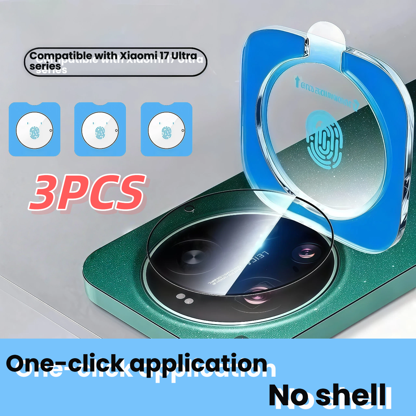 Instant Film Pack - 3-Pack Full Coverage Xiao Mi 17
