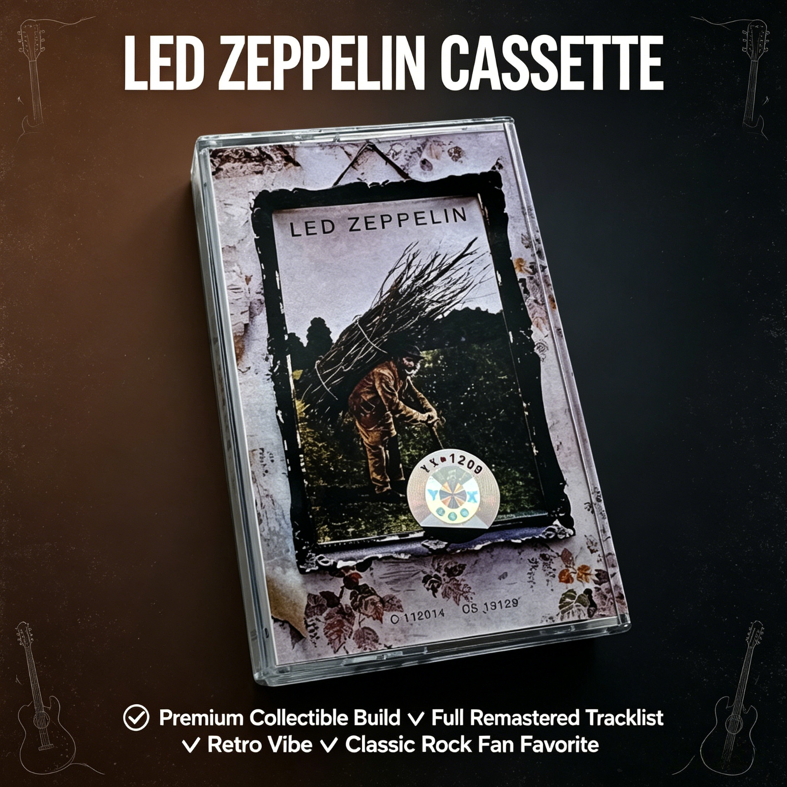 Vintage Collection - Led Zeppelin IV Classic Rock Cassette
