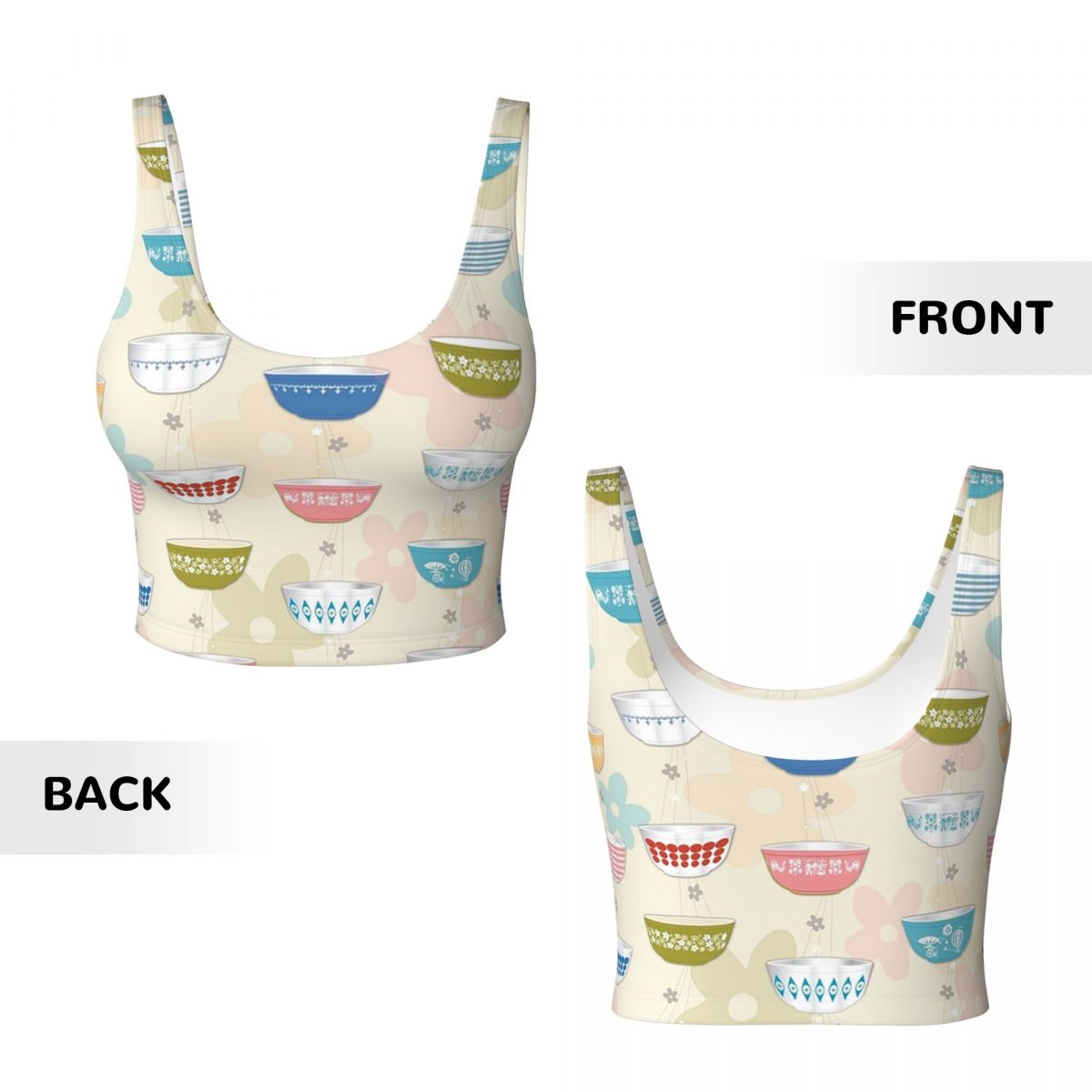 Custom Vintage Pyrex Bowls Col - Vintage Collectible Pyrex reseña y precio