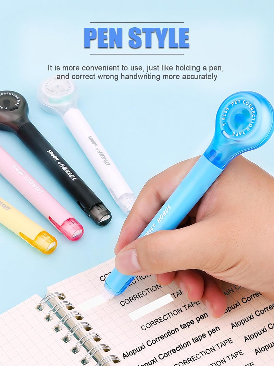 5 Pack White Correction Tape,  - Instant Film Pack reseña y precio