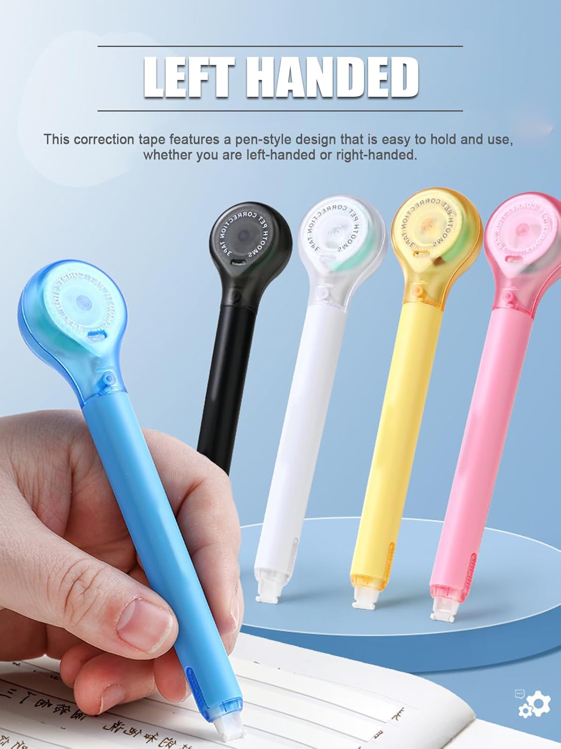 5 Pack White Correction Tape,  - Instant Film Pack reseña y precio