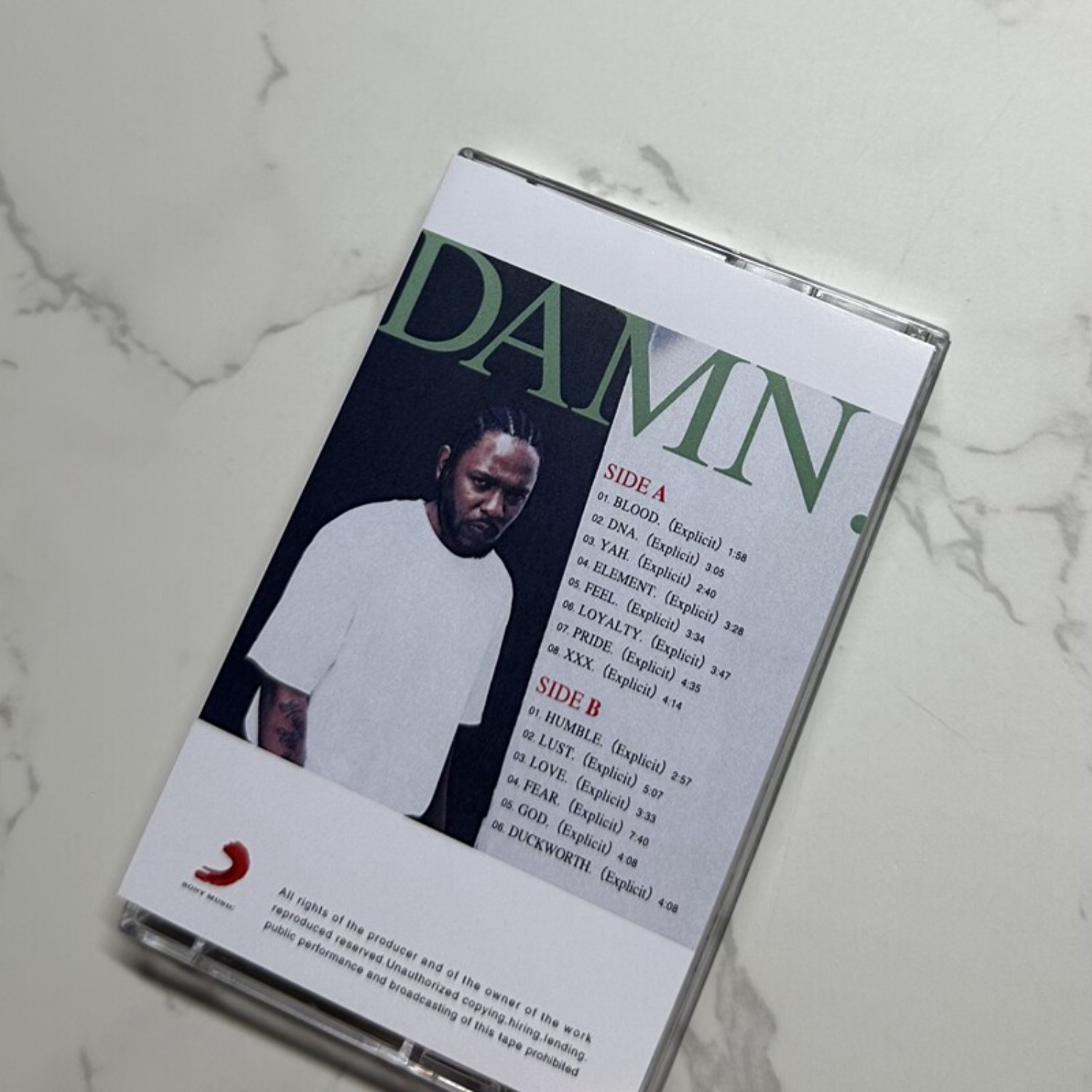 Kendrick Lamar DAMN. Conscious - Vintage Collection reseña y precio