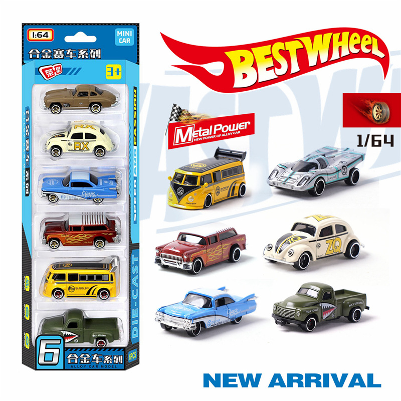 1:64 Alloy retro racing car 6- - Vintage Collectibles Toys reseña y precio