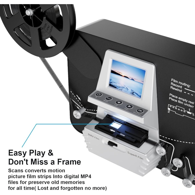 8mm & Super 8 Film to Digital  - Super 8 Film Reel reseña y precio