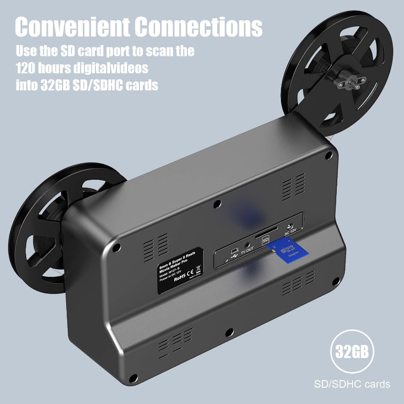8mm & Super 8 Film to Digital  - Super 8 Film Reel reseña y precio