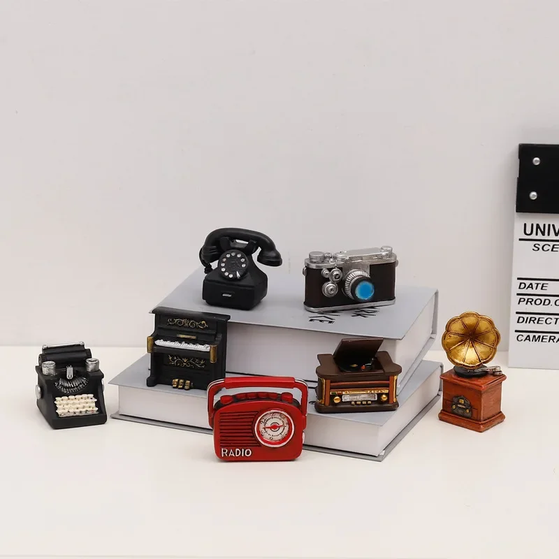 Vintage Mini Camera Decor Desk - Vintage Collectible Furniture reseña y precio