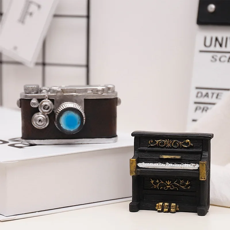 Vintage Mini Camera Decor Desk - Vintage Collectible Furniture reseña y precio
