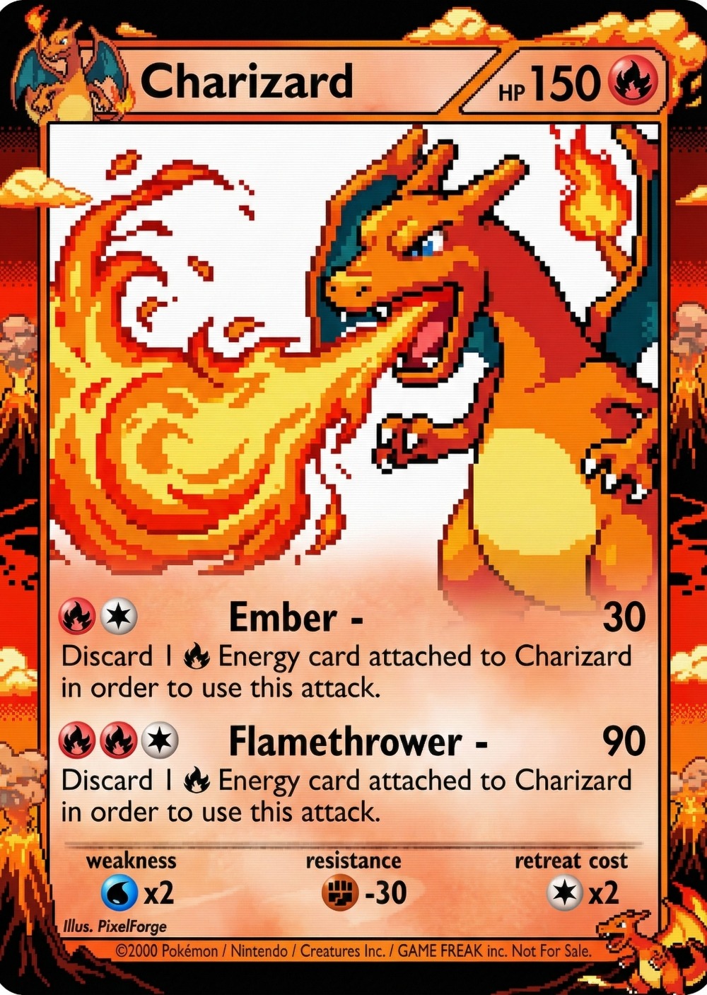 5Pcs Pokemon Cards Charizard G - Vintage Collectibles Toys reseña y precio