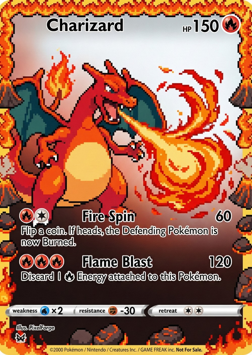 5Pcs Pokemon Cards Charizard G - Vintage Collectibles Toys reseña y precio