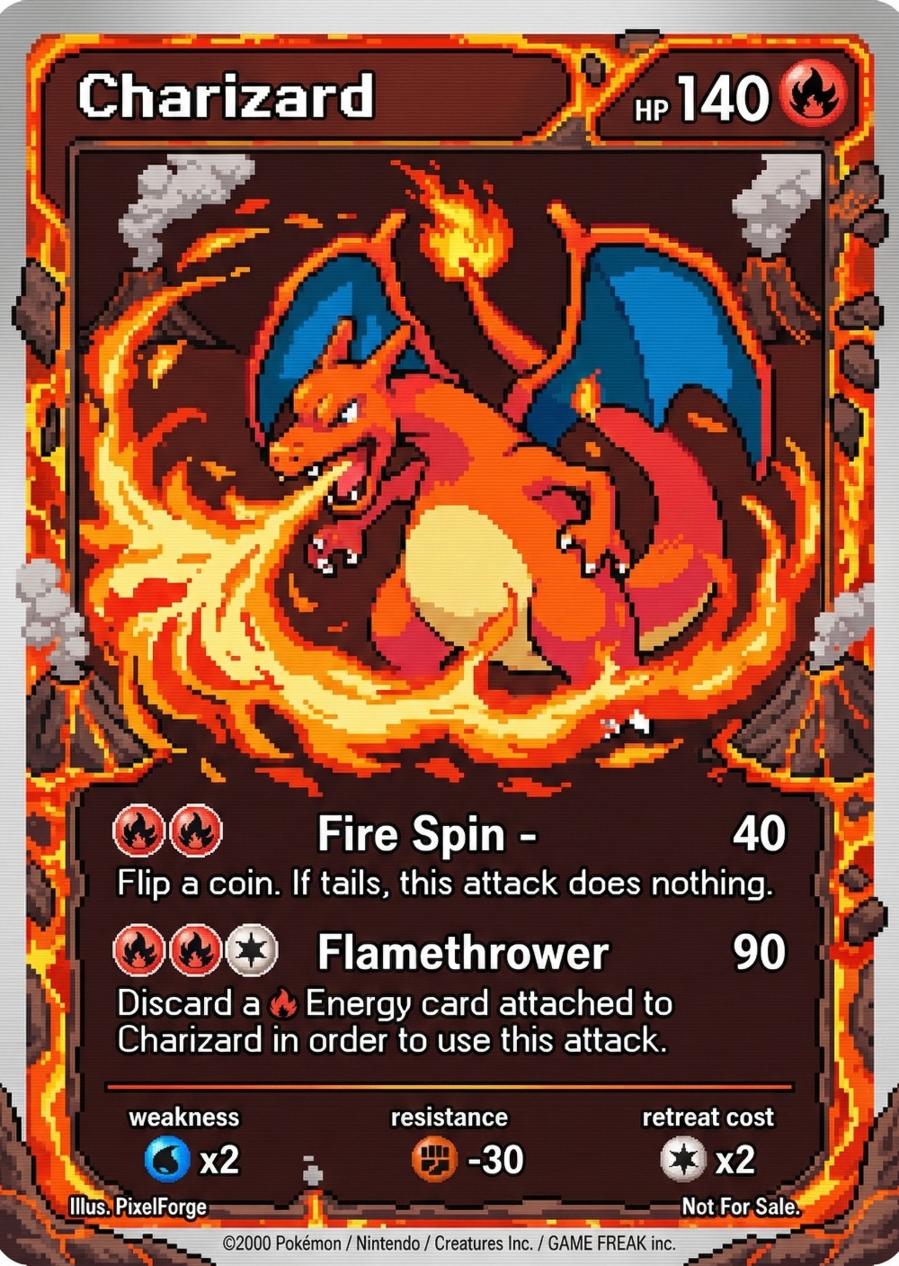 5Pcs Pokemon Cards Charizard G - Vintage Collectibles Toys reseña y precio