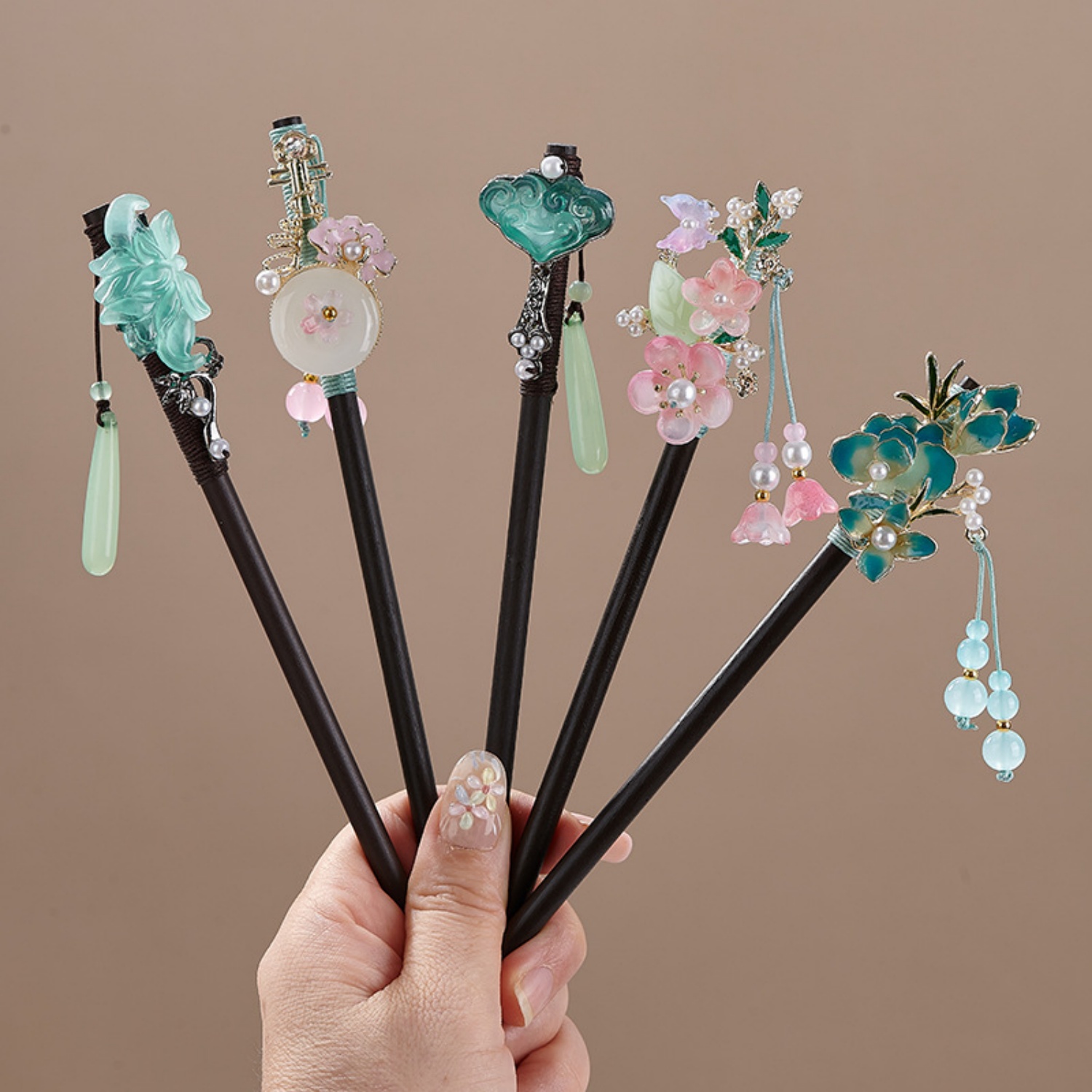 Vintage Flower Hairpin For Wom - Vintage Jewelry Collection reseña y precio