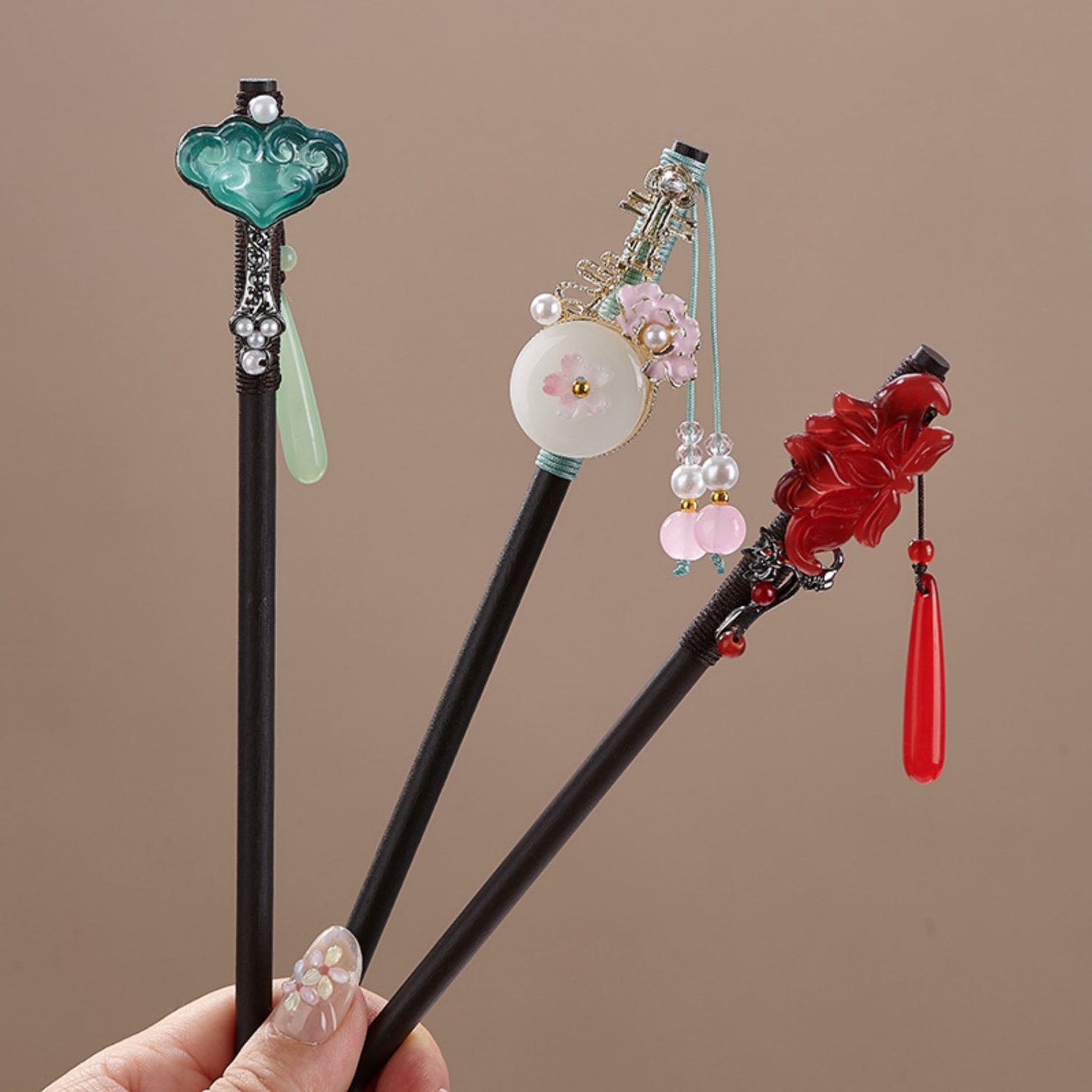 Vintage Flower Hairpin For Wom - Vintage Jewelry Collection reseña y precio