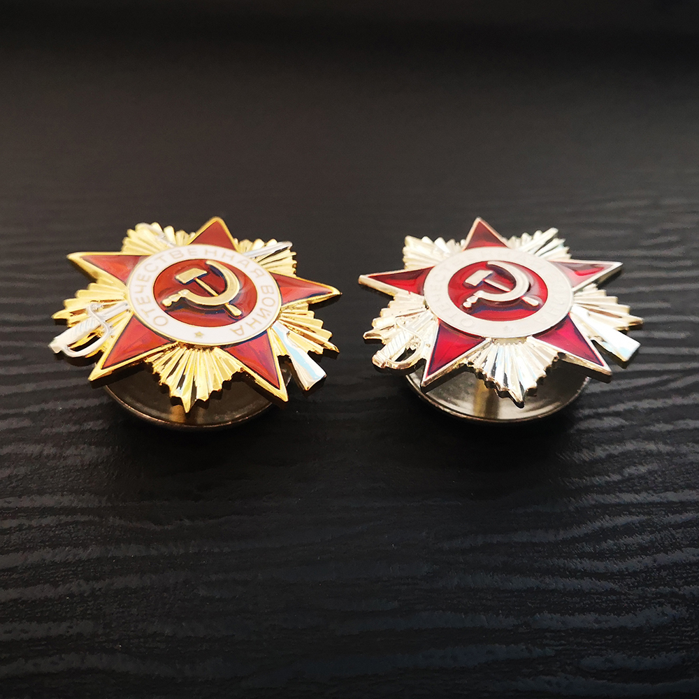 Two Color Russia USSR Badge La - Vintage Collectible Classics reseña y precio