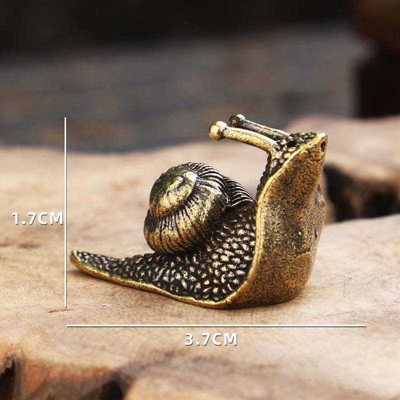 Vintage Pure Copper Brass Snai - Vintage Collectible Furniture reseña y precio