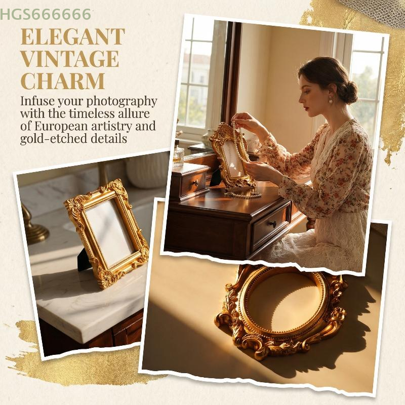Vintage Gold 3D Memory Display - Collectible Vintage Photos reseña y precio
