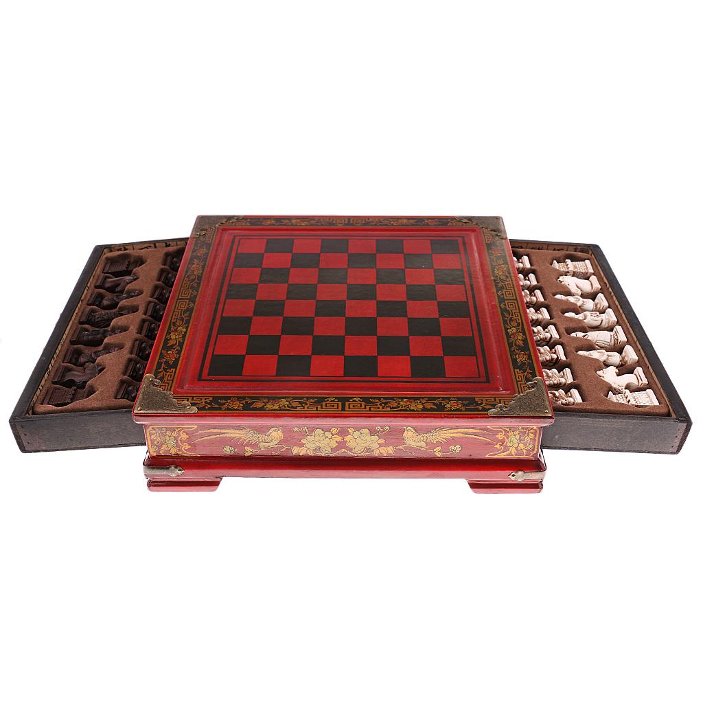 Chinese Chess Set Vintage Terr - Vintage Collectible Board Games reseña y precio
