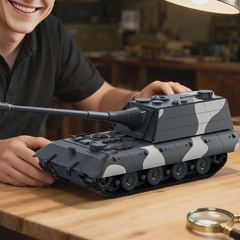 1836pcs MOC adult E-100 Tank D - Vintage Collectibles Toys reseña y precio