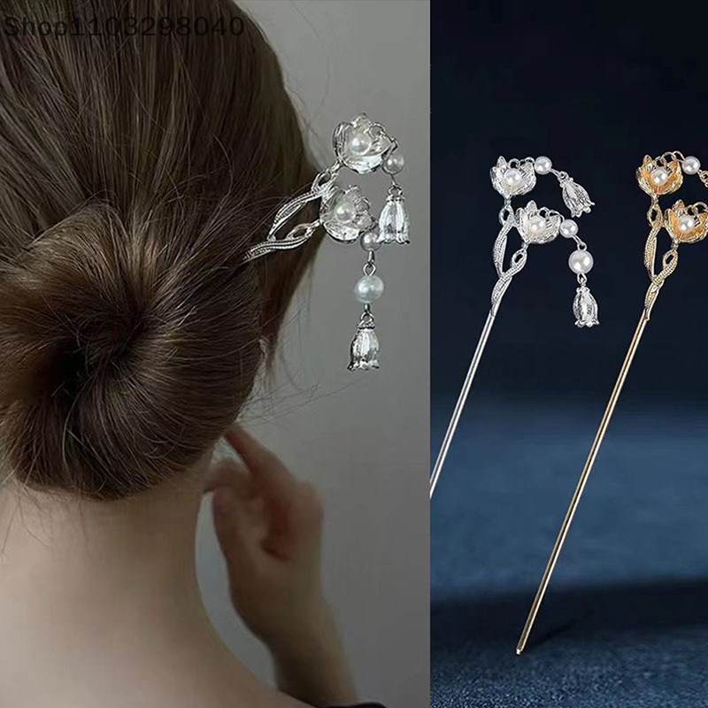 Vintage Chinese Style Hanfu Ha - Vintage Jewelry Collection reseña y precio
