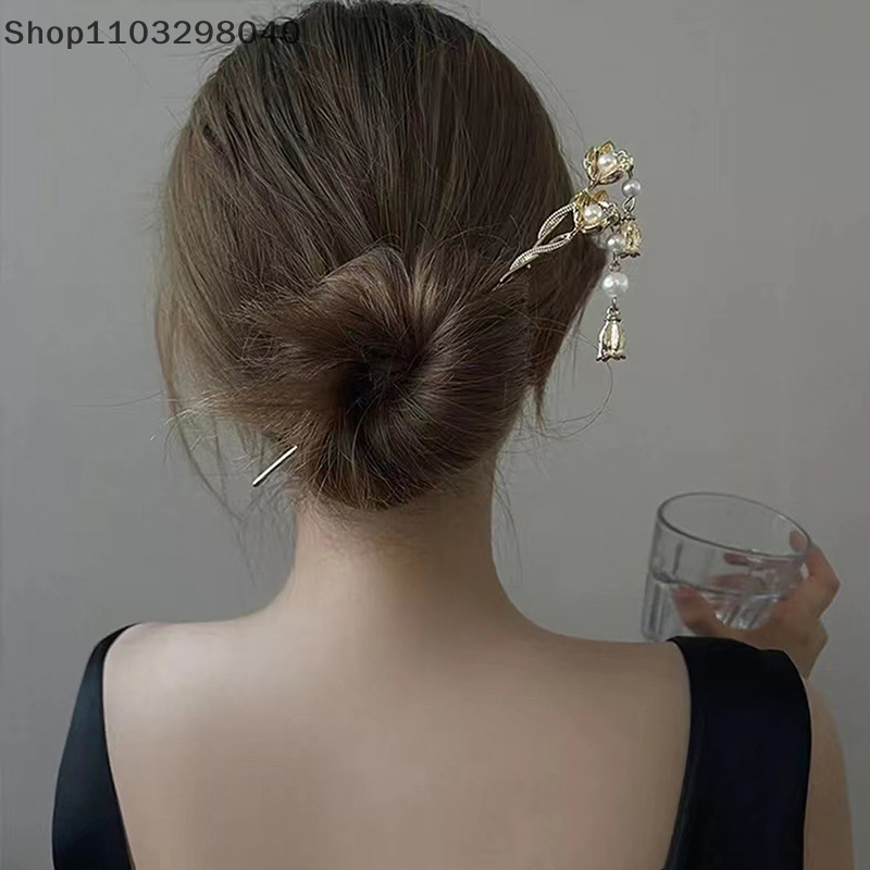 Vintage Chinese Style Hanfu Ha - Vintage Jewelry Collection reseña y precio