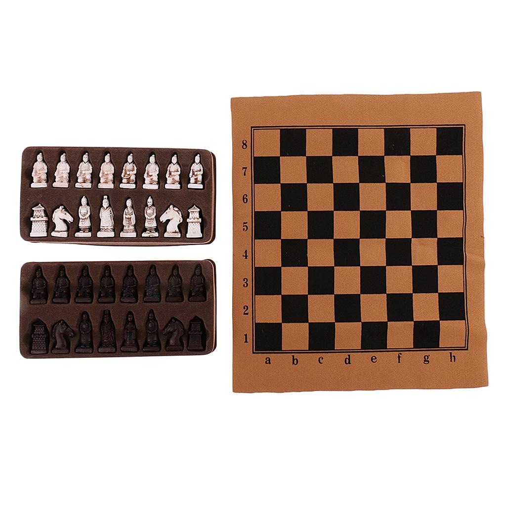 Vintage Chess Game Resin Foldi - Vintage Collectible Board Games reseña y precio