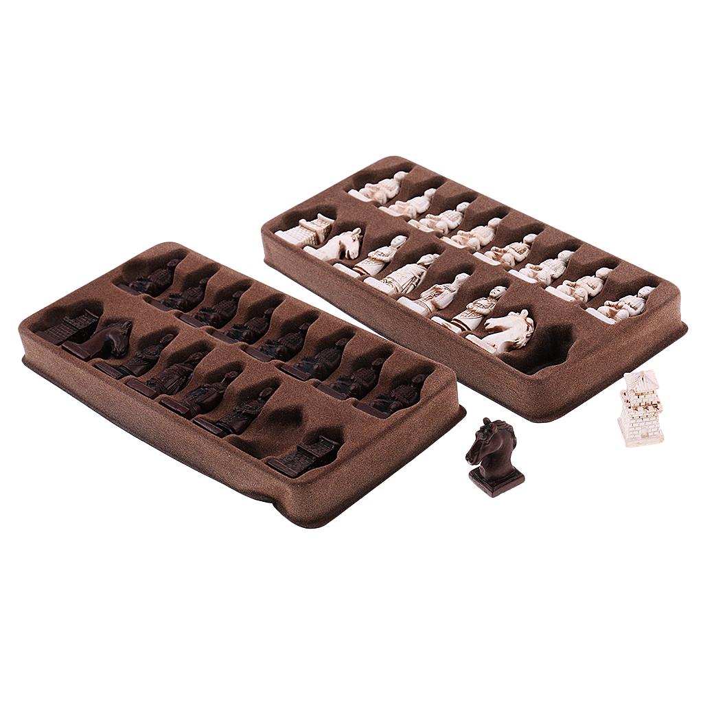 Vintage Chess Game Resin Foldi - Vintage Collectible Board Games reseña y precio