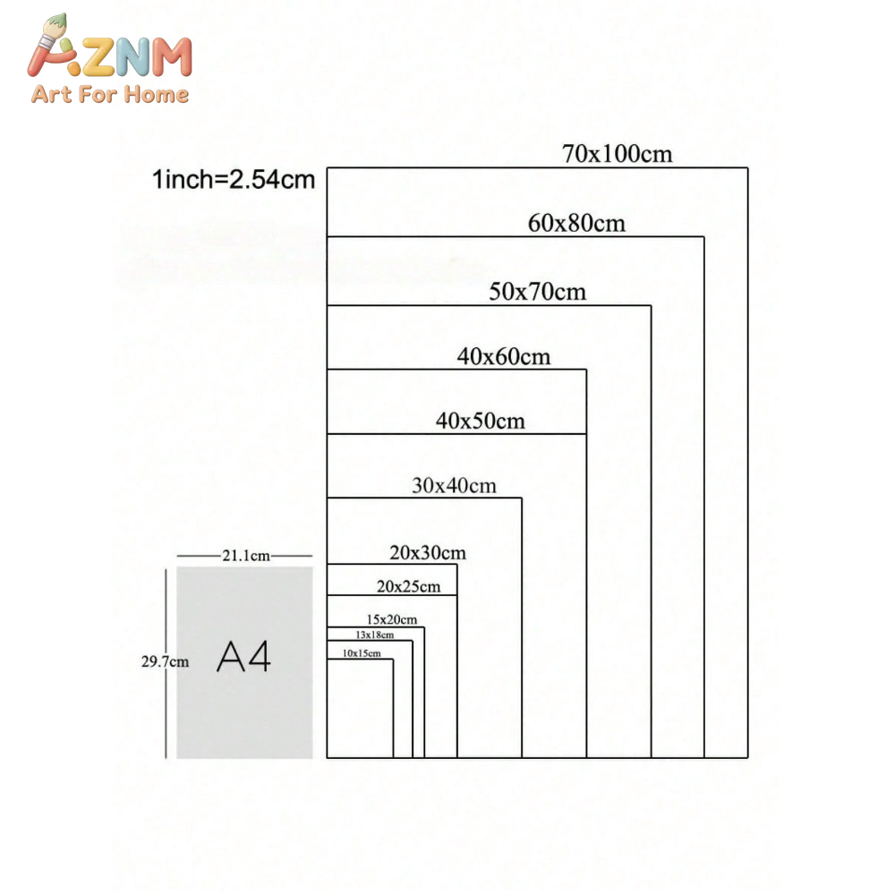 AZNM Canvas Painting Vintage H - Vintage Cartoon Collectible reseña y precio