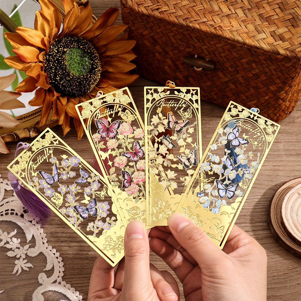 2 Pcs Butterfly Bookmarks With - Vintage Collection reseña y precio