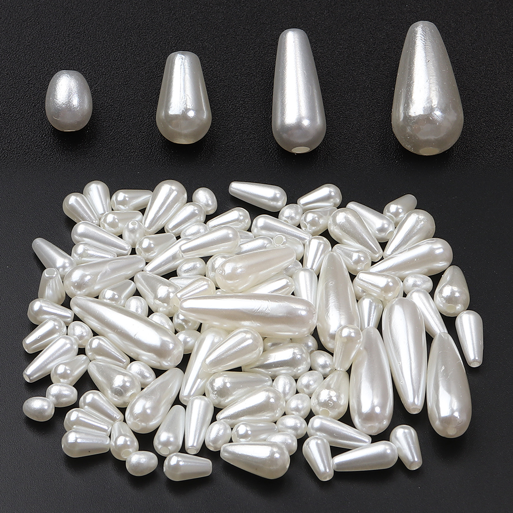 30-500pcs/lot Biege Waterdrop  - Vintage Jewelry Collection reseña y precio