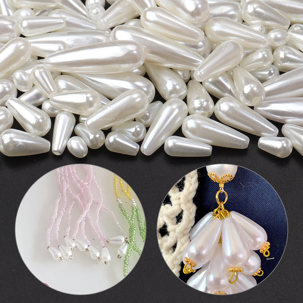 30-500pcs/lot Biege Waterdrop  - Vintage Jewelry Collection reseña y precio