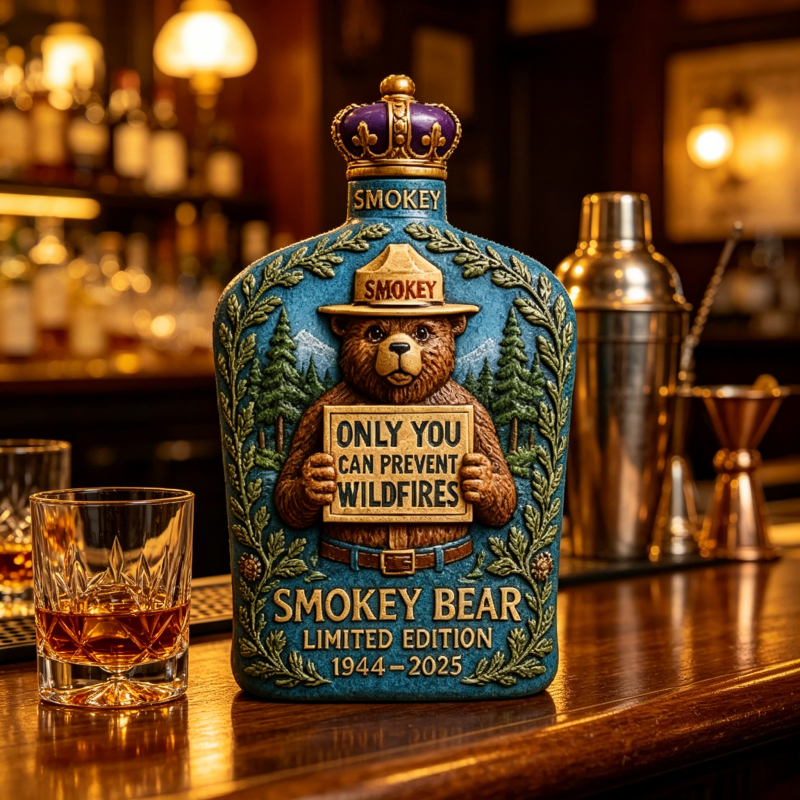 Smokey Bear Fire Prevention Wh - Vintage Collectible Bears reseña y precio