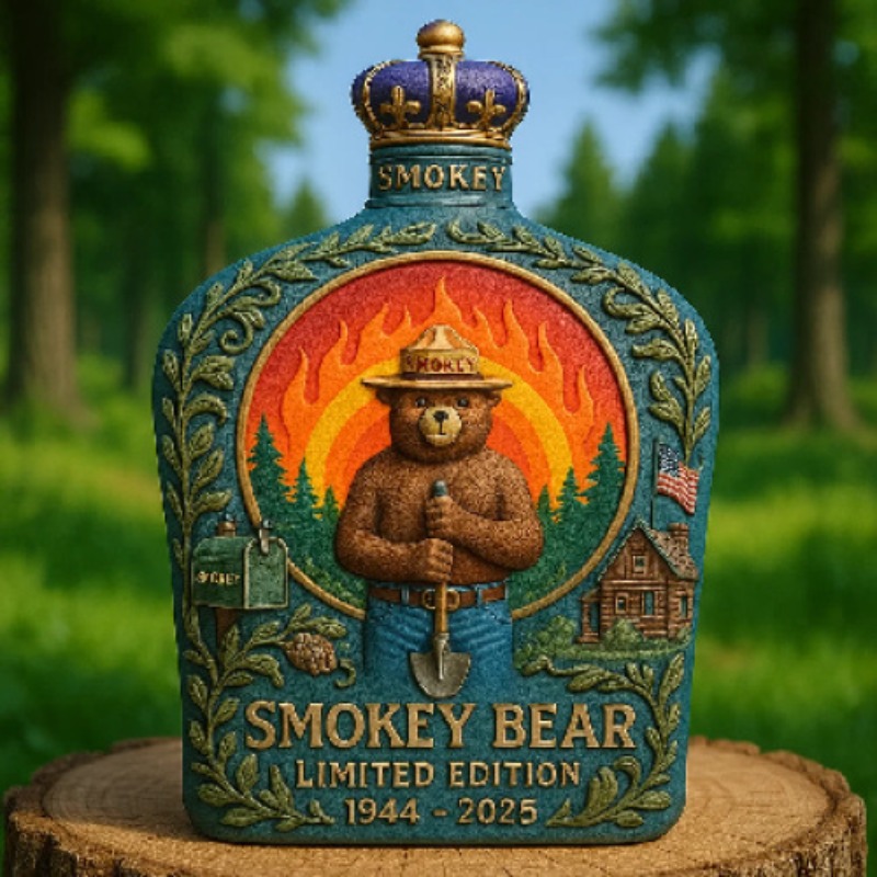 Smokey Bear Fire Prevention Wh - Vintage Collectible Bears reseña y precio