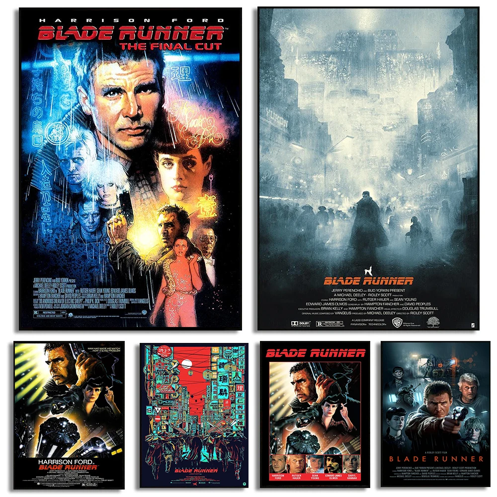 Blade Runner 1982 Classic Movi - Vintage Cartoon Collectible reseña y precio