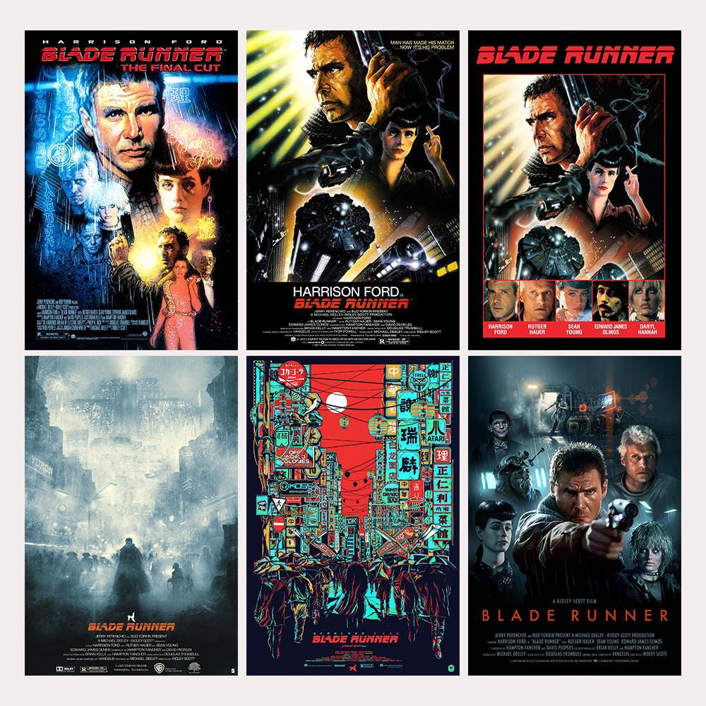 Blade Runner 1982 Classic Movi - Vintage Cartoon Collectible reseña y precio