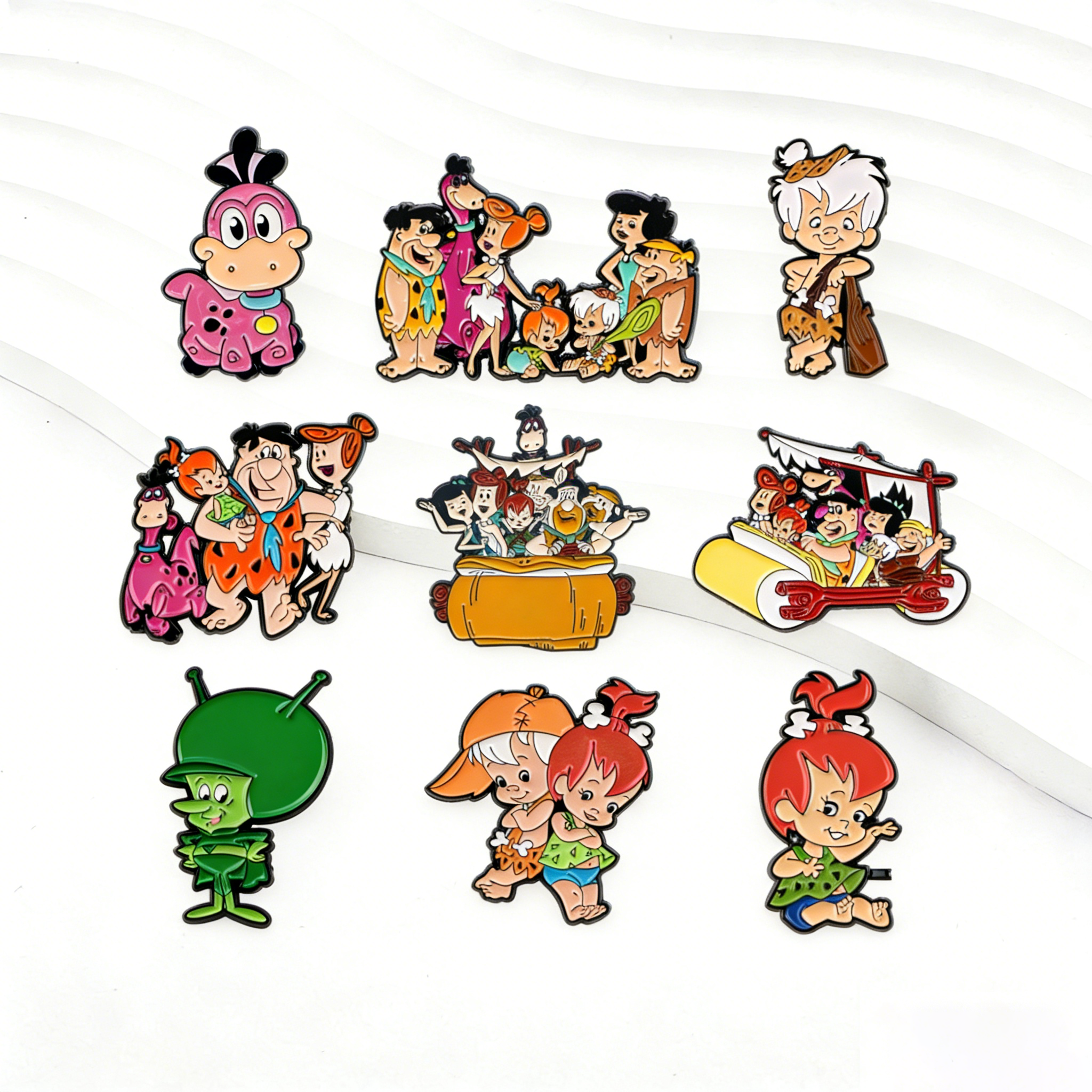 Vintage Enamel Pins Cute Carto - Vintage Cartoon Collectible reseña y precio