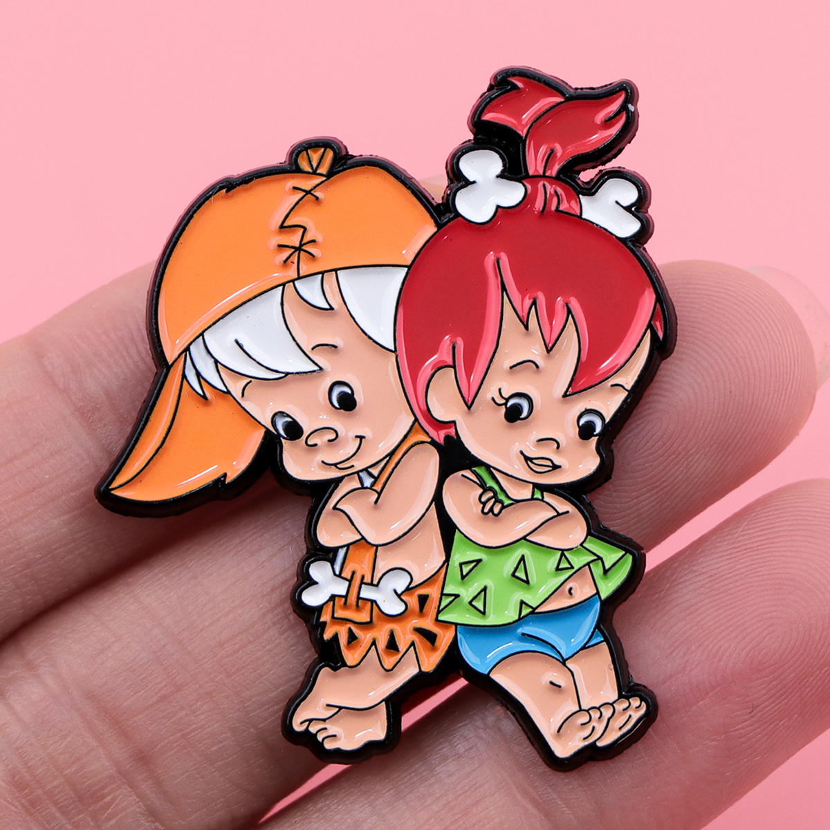 Vintage Enamel Pins Cute Carto - Vintage Cartoon Collectible reseña y precio