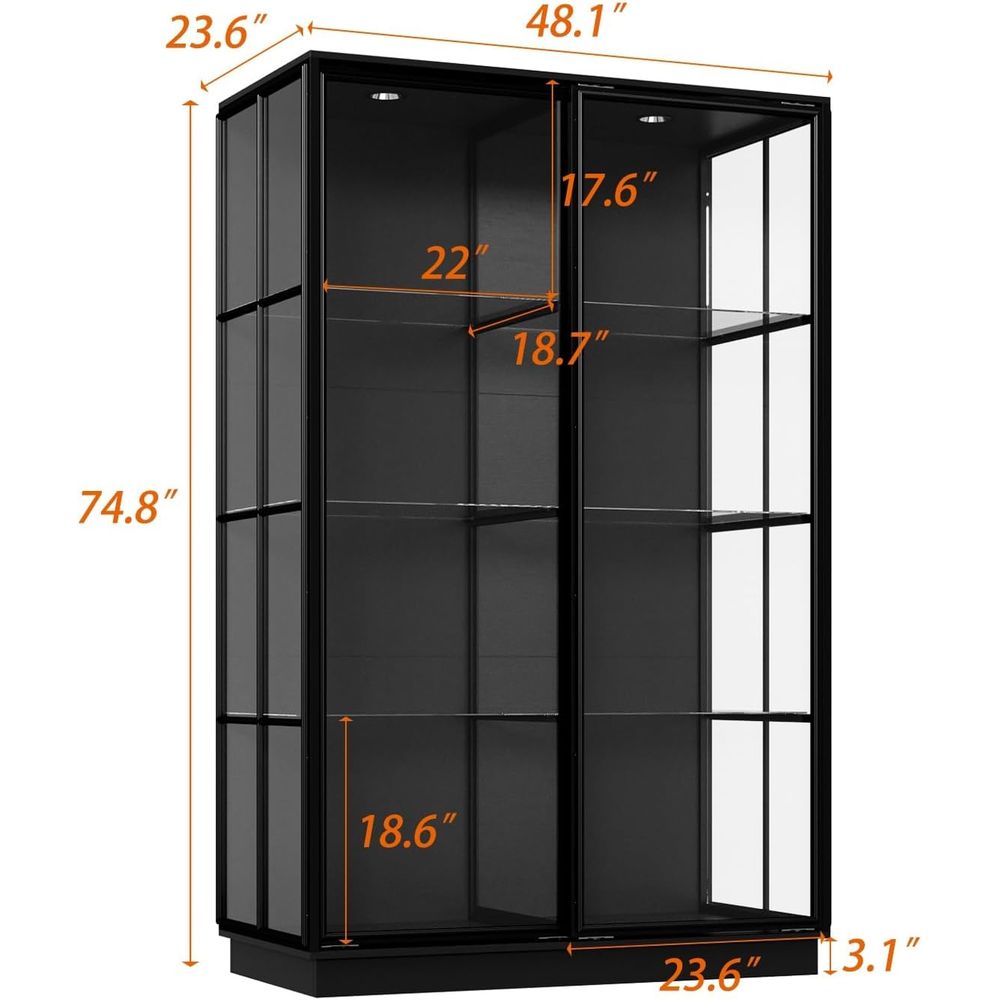 Illuminated Tall Display Cabin - Collectible Collection reseña y precio