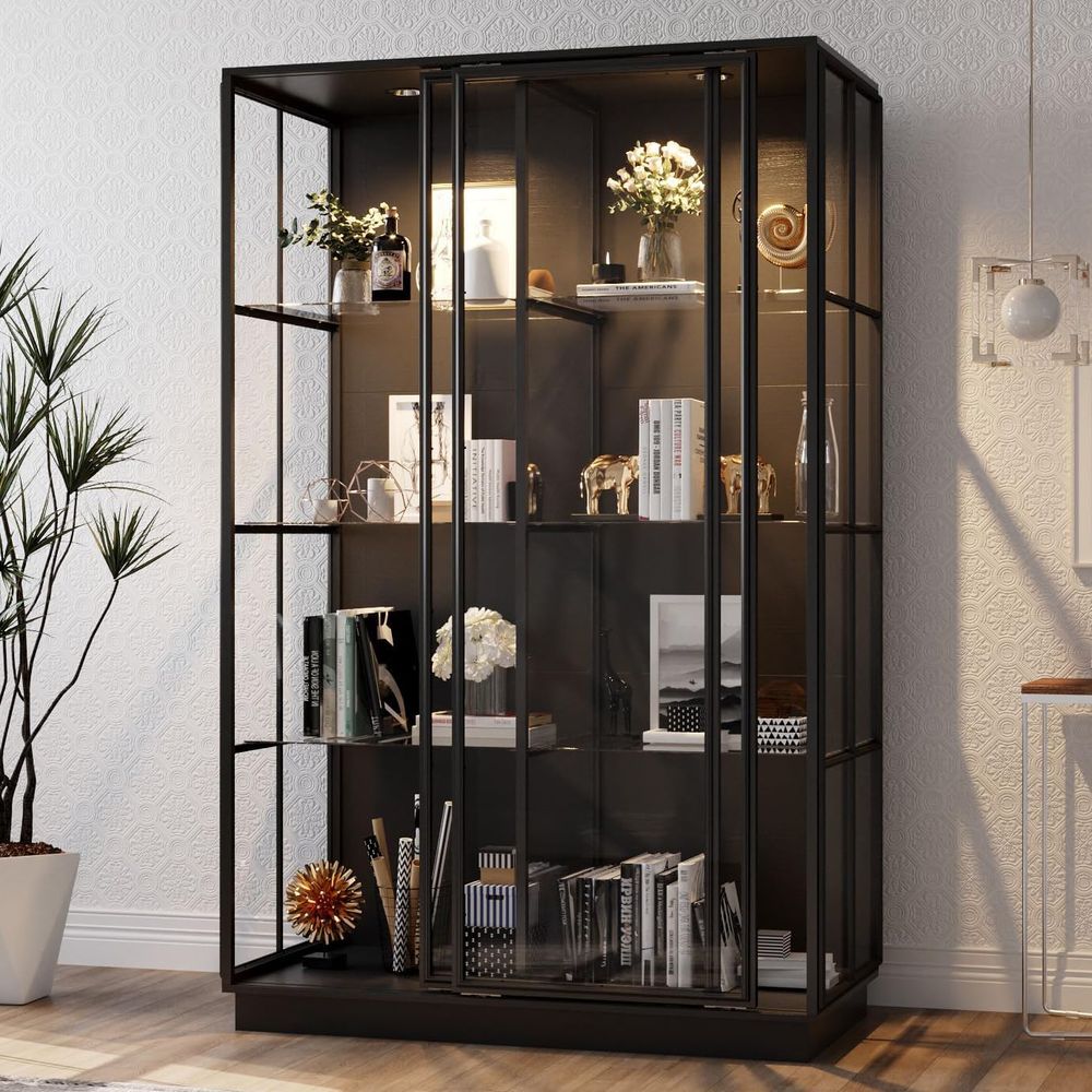 Illuminated Tall Display Cabin - Collectible Collection reseña y precio