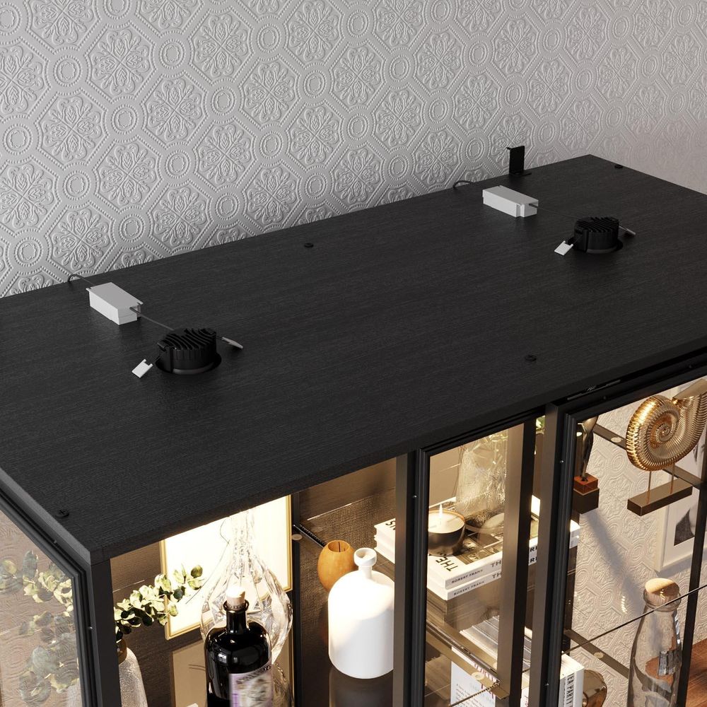 Illuminated Tall Display Cabin - Collectible Collection reseña y precio