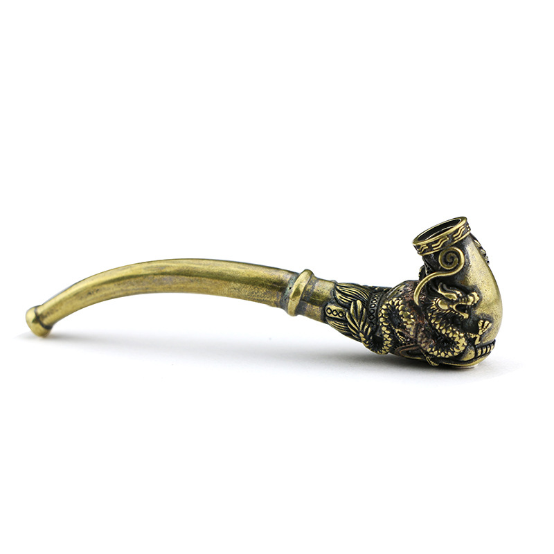 Vintage Handcrafted Pipe Handm - Vintage Collectible Furniture reseña y precio