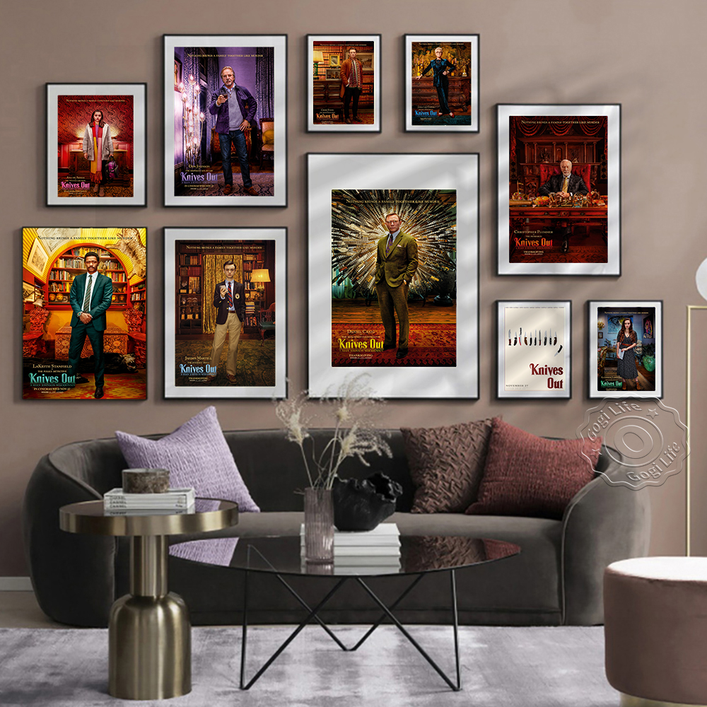 America Movie Knives Out Publi - Vintage Collectible Posters reseña y precio