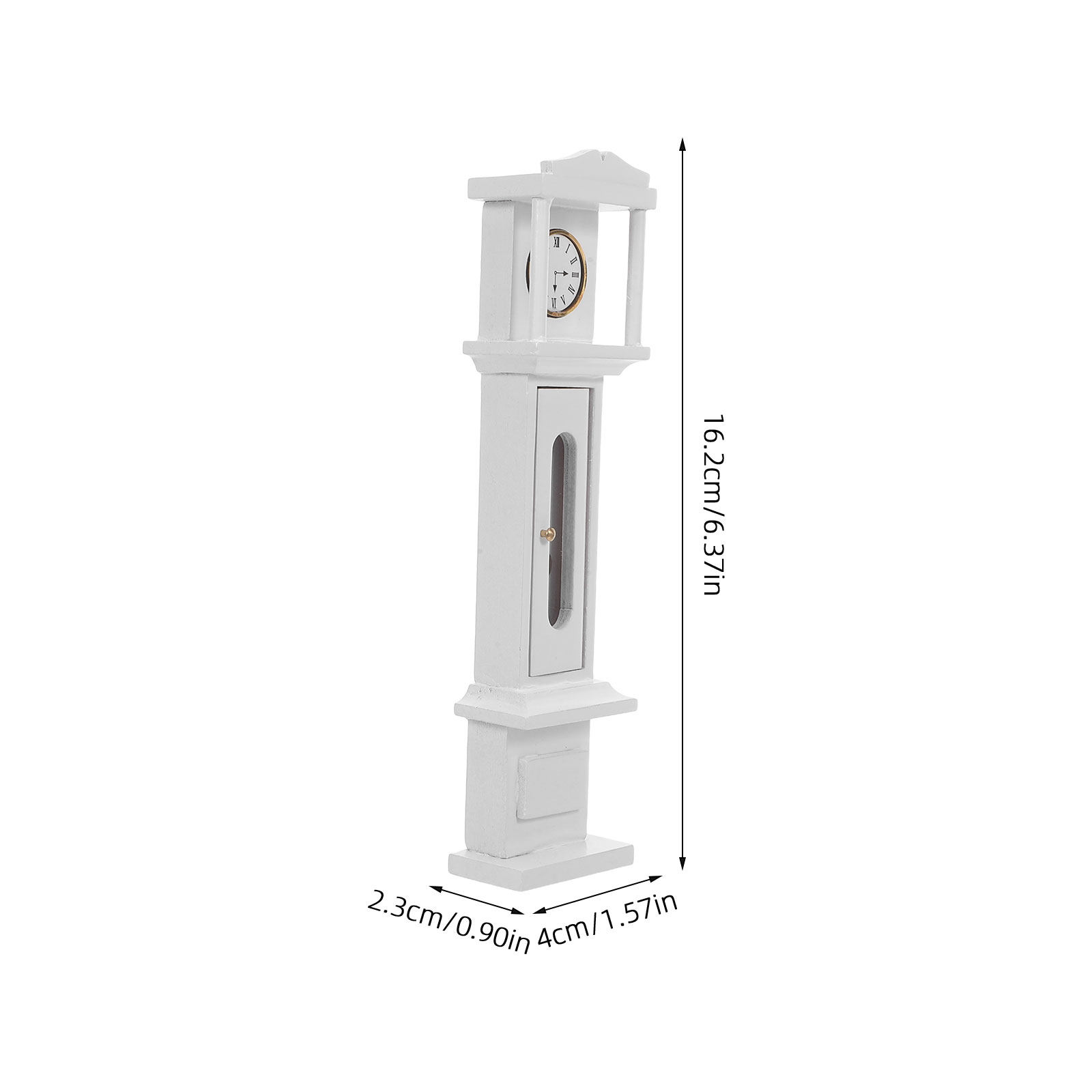 Miniature Grandfather Clock 1: - Vintage Collectible Furniture reseña y precio