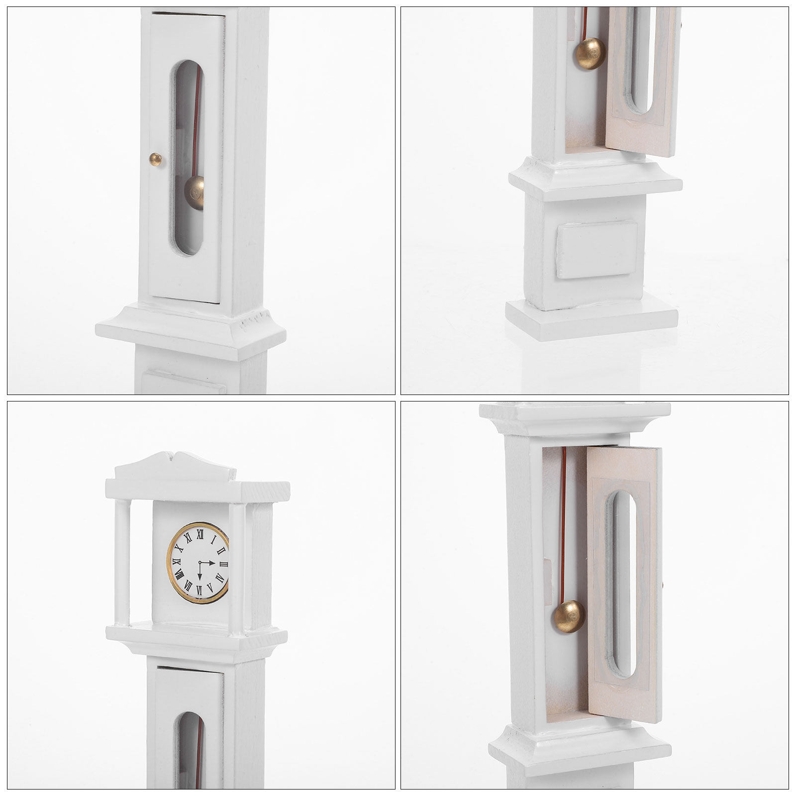 Miniature Grandfather Clock 1: - Vintage Collectible Furniture reseña y precio