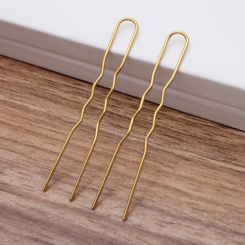 50Pcs Simple U Shape Metal Hai - Vintage Jewelry Collection reseña y precio
