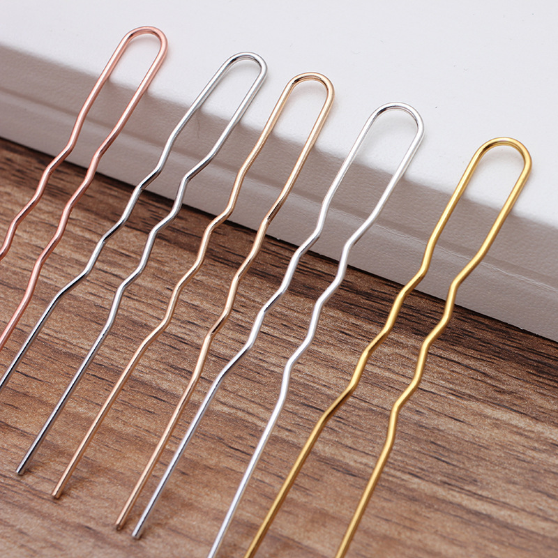50Pcs Simple U Shape Metal Hai - Vintage Jewelry Collection reseña y precio