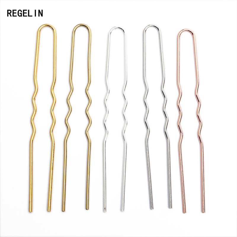 50Pcs Simple U Shape Metal Hai - Vintage Jewelry Collection reseña y precio