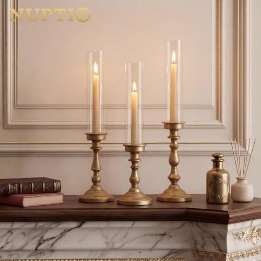 Hurricane Candle Holder for Ce - Vintage Collectible Glass reseña y precio