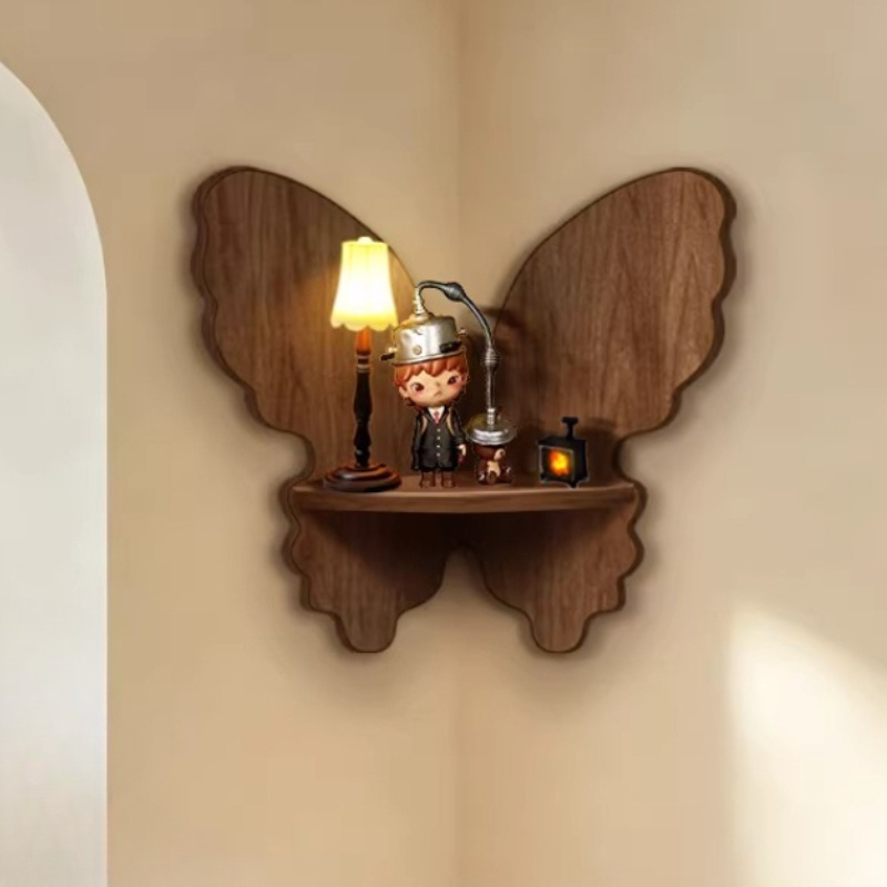 Mid-Century Modern Corner Wall - Vintage Collectibles Toys reseña y precio