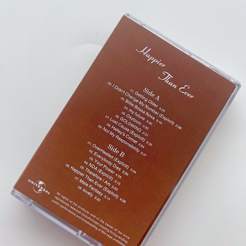 Billie Eilish Happier Than Eve - Vintage Collection reseña y precio